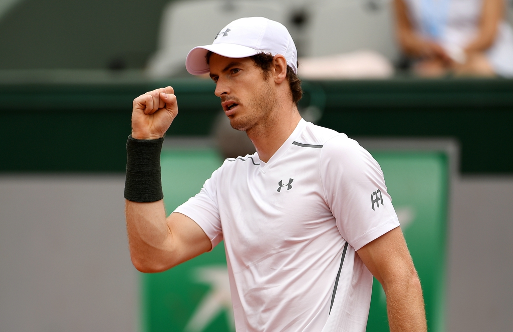 法网逆转拉沃尔杯，穆雷刷新纪录